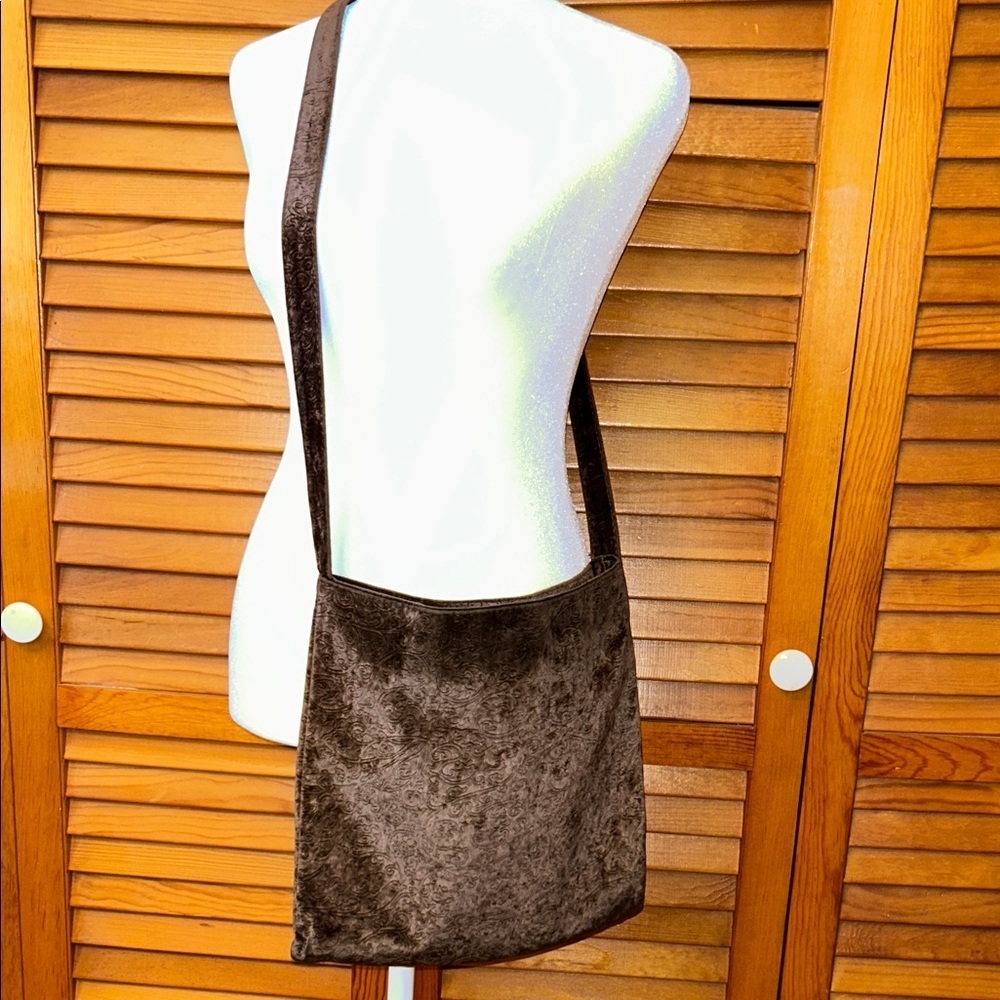Maurizio Taiuti Boho Velvet Crossbody Bag